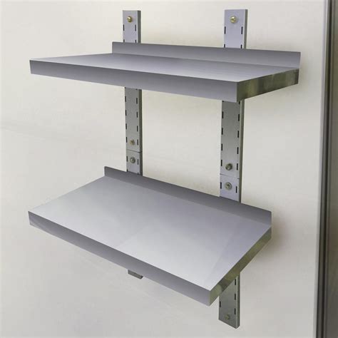 wall mounted metal shelving systems